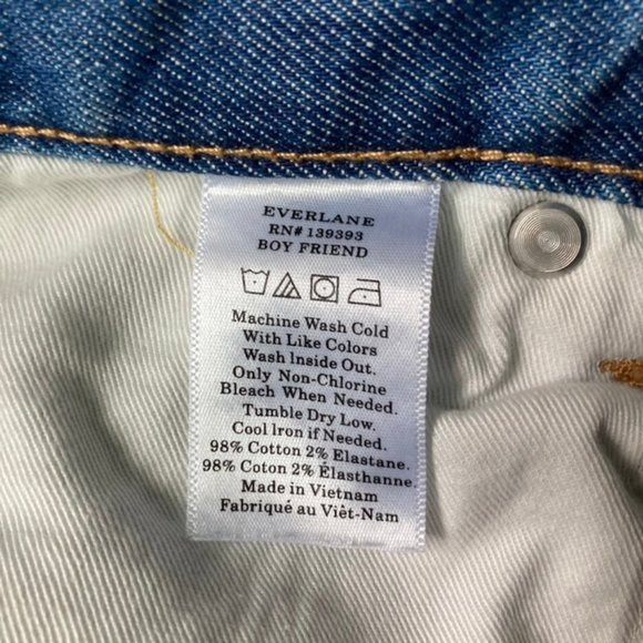 Everlane boyfriend jeans size 26 - Picture 4 of 7